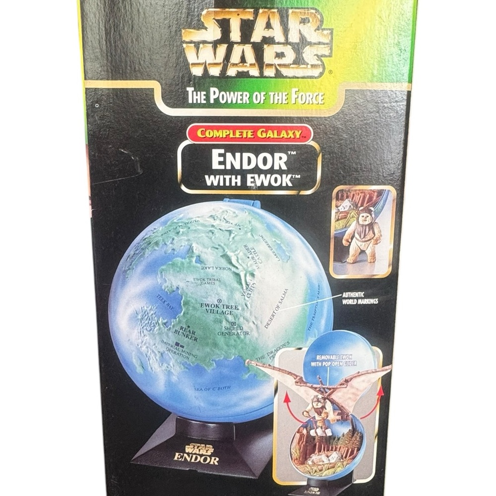 Star Wars Power of the Force Endor Complete Galaxy Play Set - Picture 6 of 7